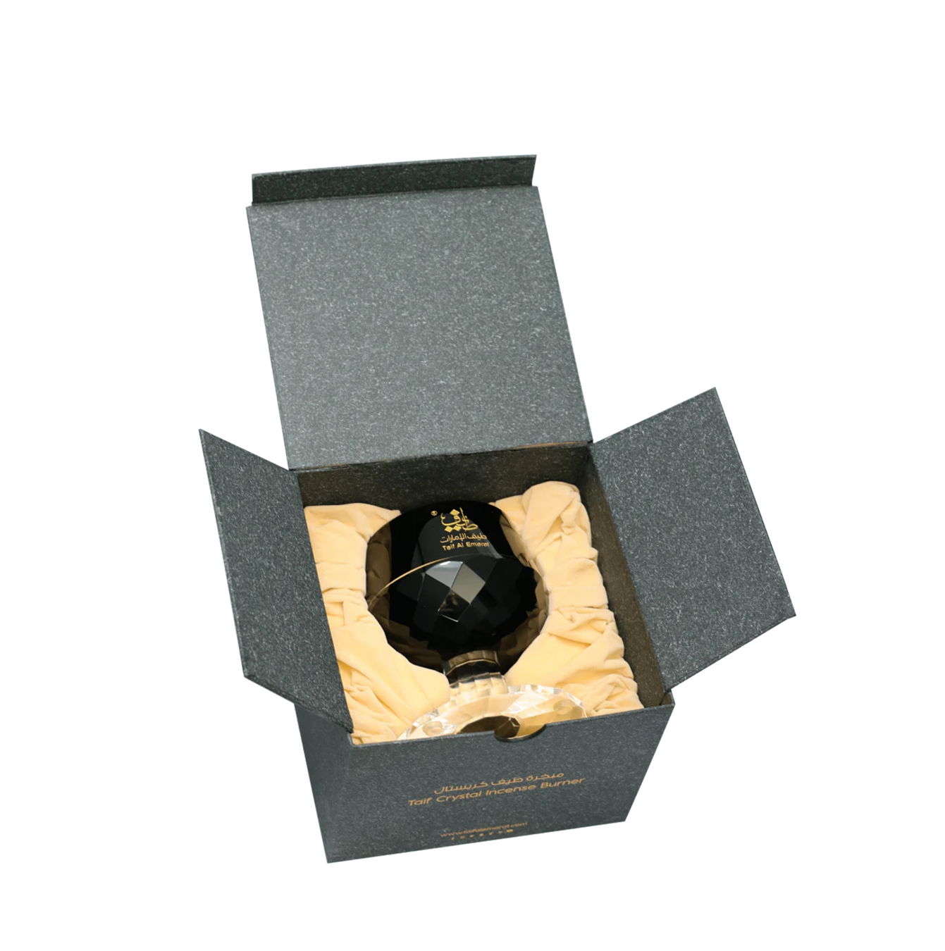 Taif Crystal Incense Burner